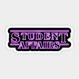 Student Affairs - Stranger Things Sticker